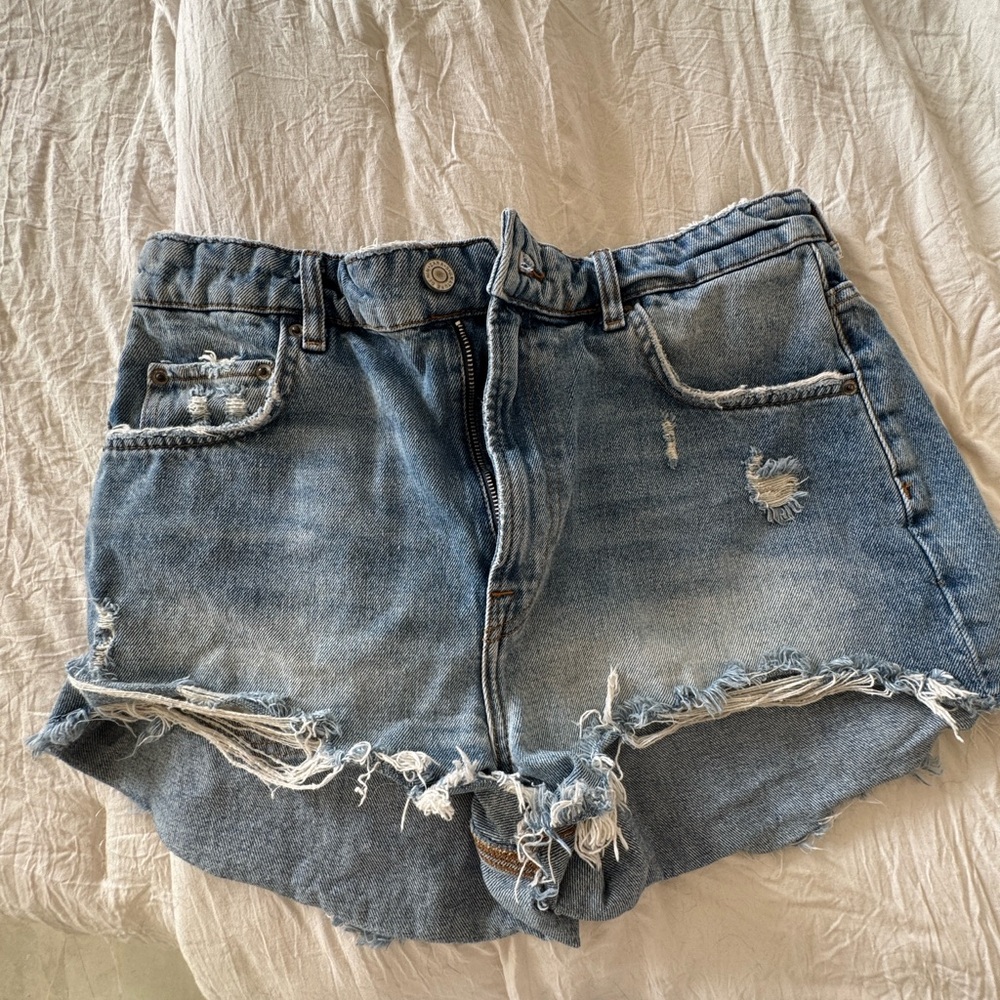 Zara high waisted shorts